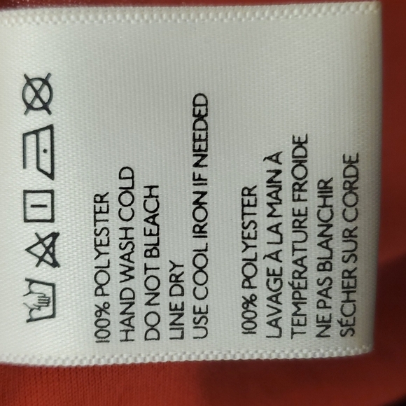 ANTHROPOLOGIE | Sparkle &  Fade melon red skirt - Picture 8 of 9